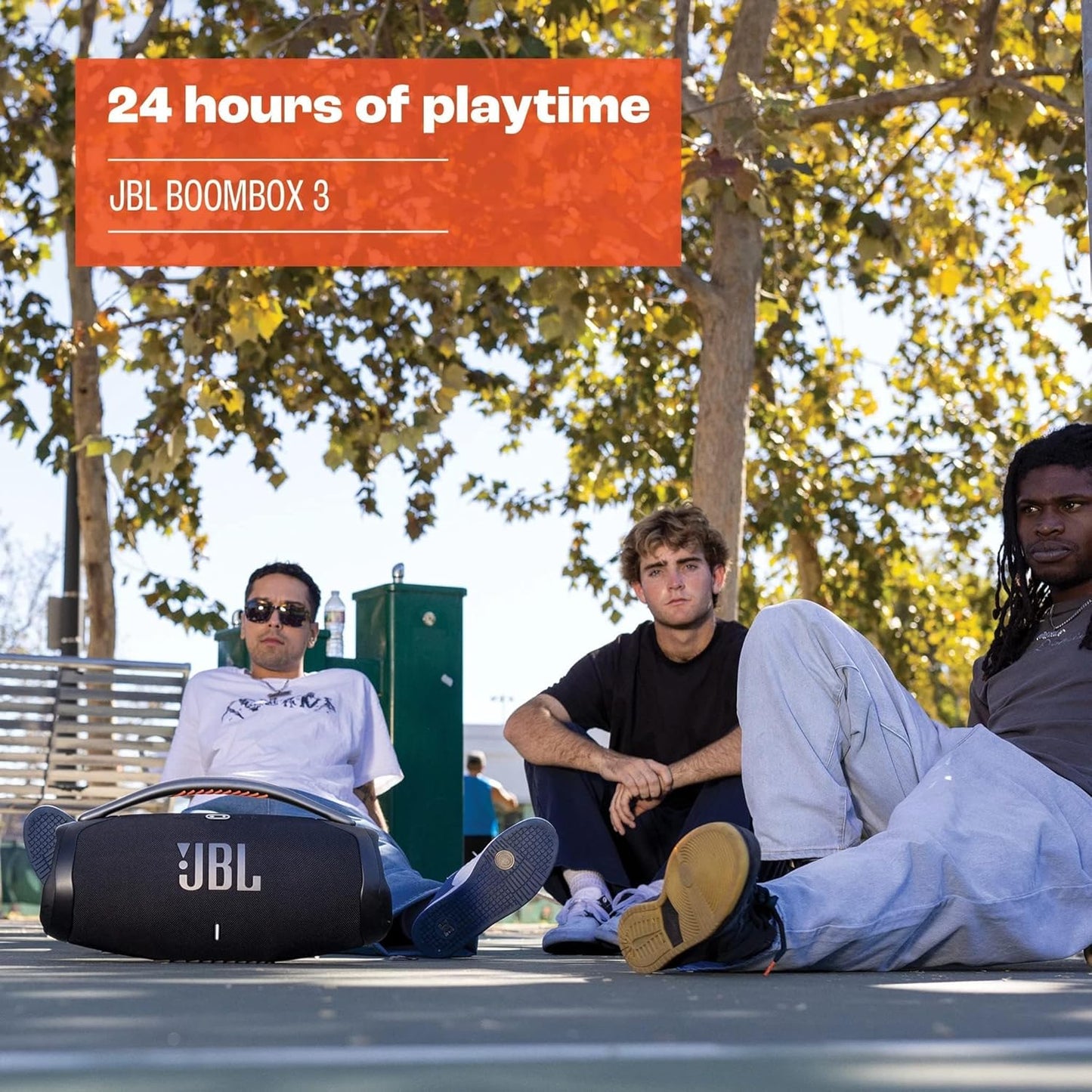 JBL Boombox 3 Portable Speaker, Massive Signature Pro Sound,