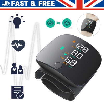 Wrist Blood Pressure Monitor, Portable Electric Blood Pressure